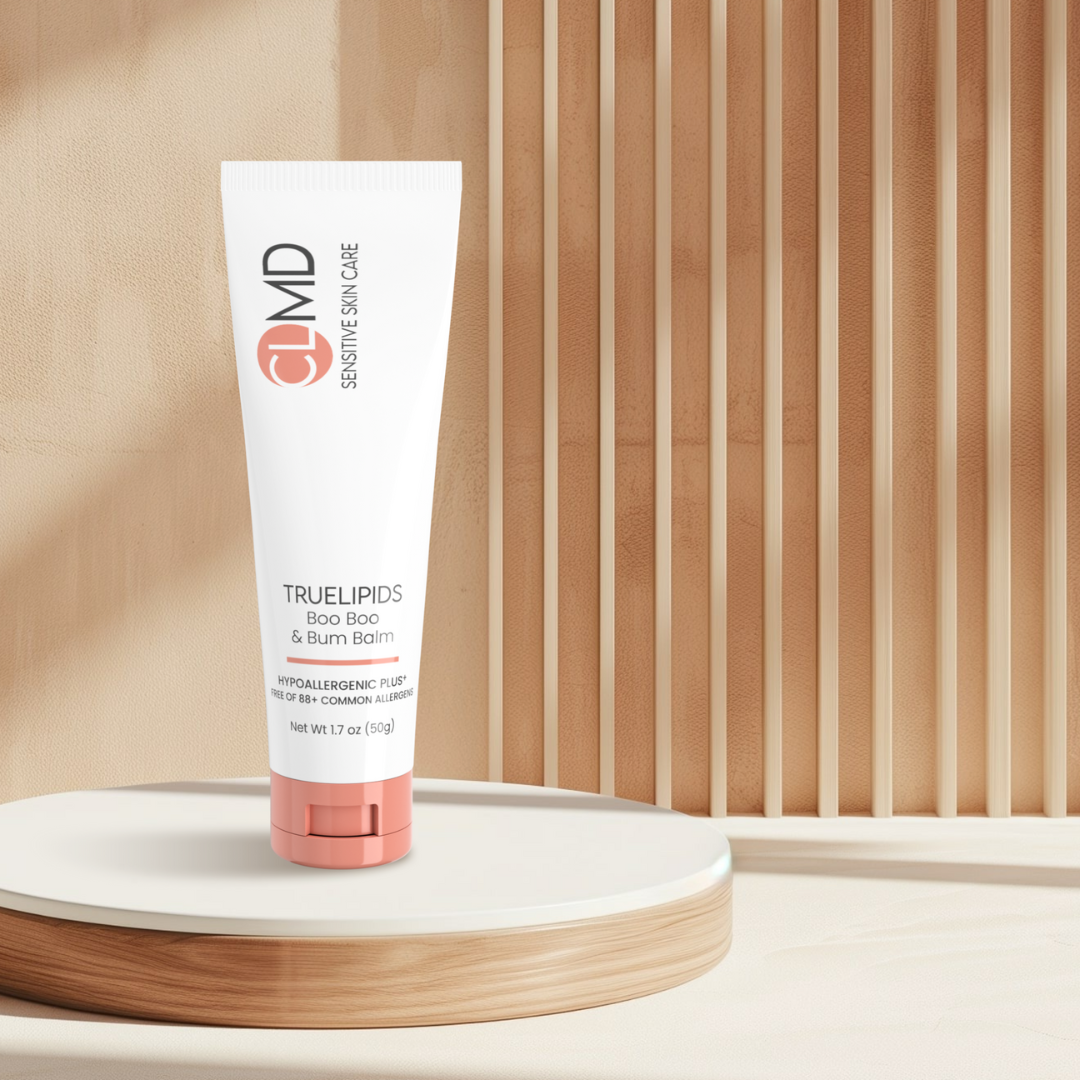 TrueLipids Boo-Boo & Bum Balm: Diaper Rash & Healing Cream for Babies