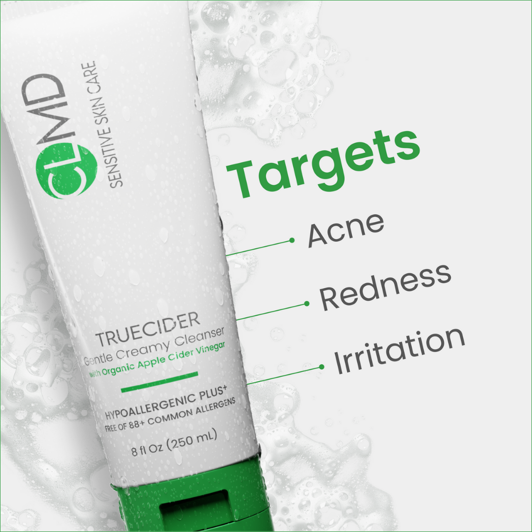 TrueCider Gentle Creamy Cleanser & Face Wash for Sensitive Skin