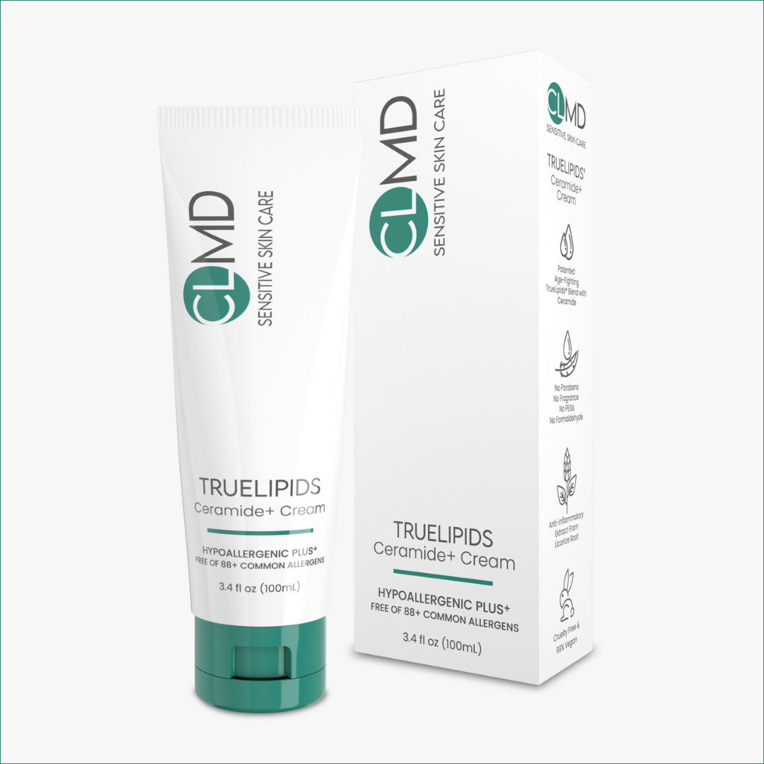 CLMD - TrueLipids Ceramide+ Cream for Eczema Prone, Dry, Itchy, and ...