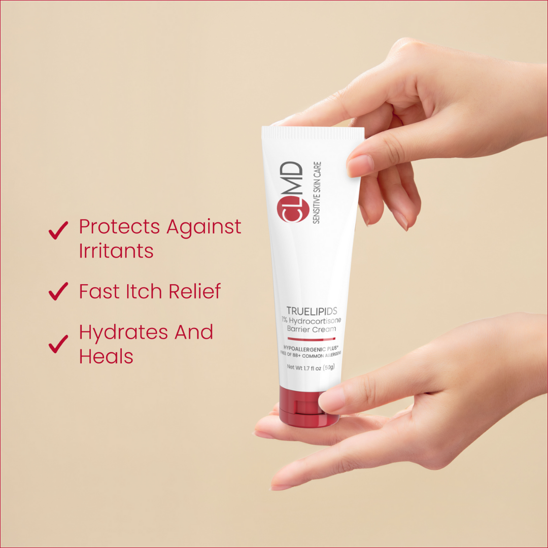 TrueLipids Hydrocortisone Cream for Skin Barrier Support
